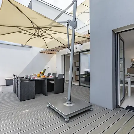 Splendide 2 Chambres, Rooftop, Parking Et Vue Mer A Lägenhet Anglet